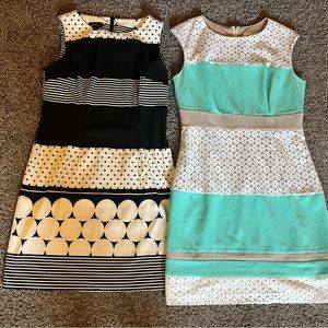2 women’s size 12 dresses